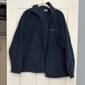 Columbia Dark Blue Fleece Jacket